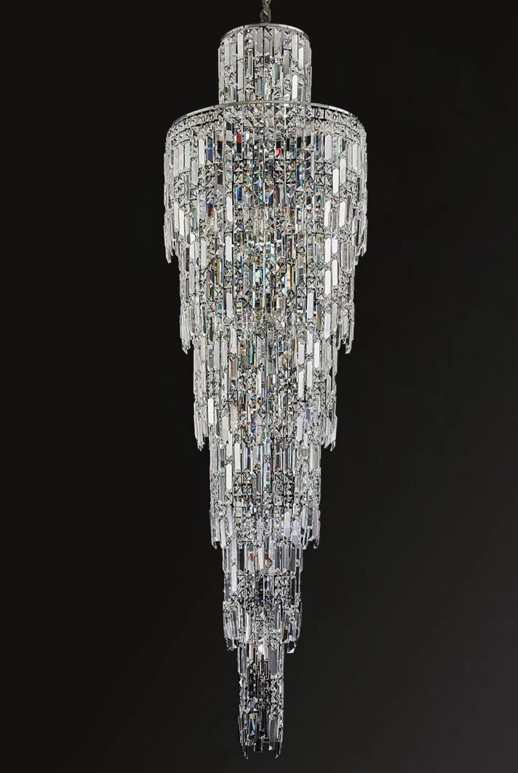 Riviko Grand Radiance K9 Crystal Chandelier - Background Shot