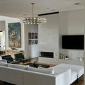 Arcachen Crystal Round Chandelier 36", 48"