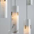 Xander Alabaster Deco 12-Light Cluster Chandelier